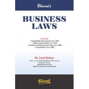 Bharat's Business Laws by Dr. Jyoti Rattan